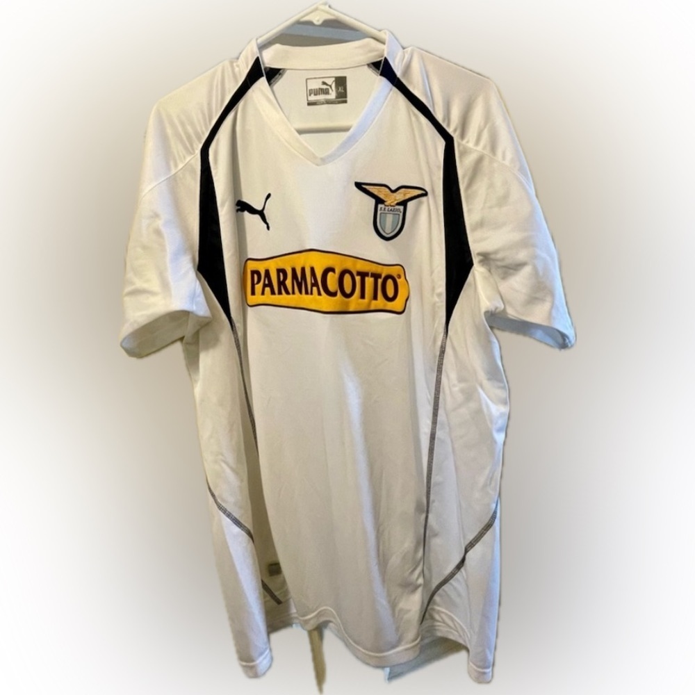 COPY - NWOT Vintage Puma White Short Sleeve Parmacotta Soccer Jersey Mens XL Sh…